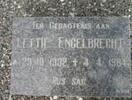 ENGELBRECHT Lettie 1932-1984