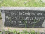 MINNIE Petrus Albertus 1894-1954