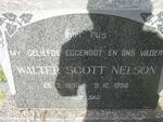 NELSON Walter Scott 1890-1958
