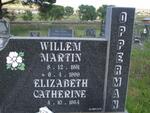OPPERMAN Willem Martin 1951-1999 & Elizabeth Catherine 1954-