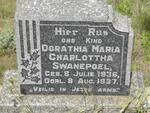 SWANEPOEL Dorathia Maria Charlottha 1936-1937