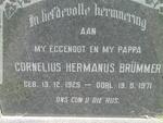 BRUMMER Cornelius Hermanus 1925-1971