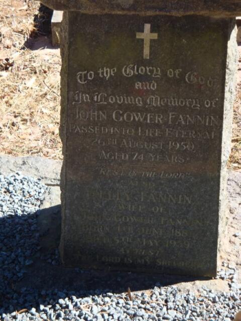 FANNIN John Gower -1950 & Nelly 1884-1959