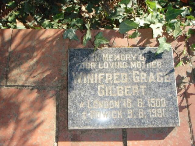 GILBERT Winifred Grace 1900-1991