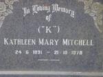 MITCHELL Kathleen Mary 1891-1978