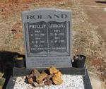 ROLAND Phillip 1908-2001 & Georgina 1912-1989