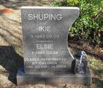 SHUPING Ikie -1982 :: SHUPING Elsie -1985