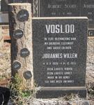 VOSLOO Johannes Willem 1926-1975