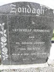ZONDAGH van Riebeek 1902-1968