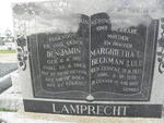 LAMPRECHT Benjamin 1911-1963 & Margrietha L. Beckman GERICKE 1927-1975