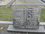 KEULER Karel L. 1920-1983 & Gertruida J. 1922-1977