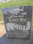 CUFF Agnes May 1921-1991