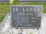 LANGE Christina, de 1902-1991