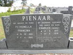 PIENAAR Charles 1917-1978 & Petronella Francina 1918-1985