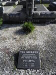 NIEKERK Philip Loubser, van 1914-1973 & Nellie 1916-2008 :: VAN NIEKERK Philippa 1937-2009