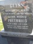 PRETORIUS Glynn Werner 1963-1991
