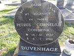 DUVENHAGE Petrus Cornelius Combrink 1926-1988