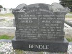 BENDLE Charles 1904-1981 & Maria Cecilia MEYER 1904-1964
