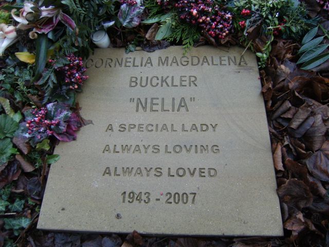 BUCKLER Cornelia Magdalena 1943-2007