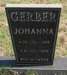 GERBER Johanna 1895-1979