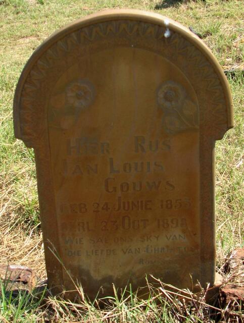 GOUWS Jan Louis 1853-1898