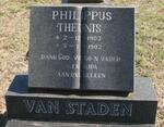 STADEN Philippus Theunis, van 1903-1992