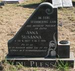 PLESSIS Anna Susanna, du 1927-1991