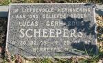 SCHEEPERS Lucas Gerhardus 1935-1982