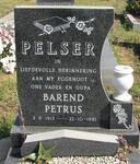 PELSER Barend Petrus 1913-1981