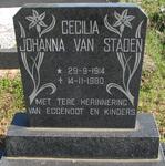 STADEN Cecilia Johanna, van 1914-1980
