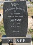 PELSER Johanna 1914-1985