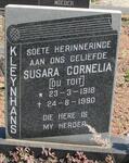 KLEYNHANS Susara Cornelia nee du TOIT 1918-1990