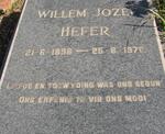 HEFER Willem Josef 1896-1970