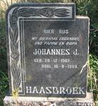 HAASBROEK Johannes J. 1907-1968