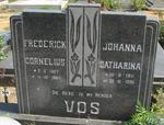 VOS Frederick Cornelius 1907-1984 & Johanna Catharina 1911-1996