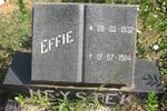HEYSTEK Effie 1932-1984