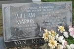 RENSBURG William Marion, van 1913-1997