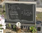 MERWE Carel Aaron, van der 1913-1993