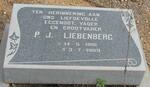 LIEBENBERG P.J. 1916-1989