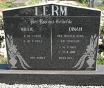LERM Willie 1930-1993 & Dinah 1917-2005