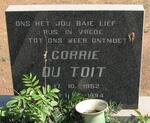 TOIT Corrie, du 1952-1994