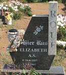 ROLF Elizabeth A.S. 1917-1997