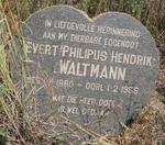 WALTMANN Evert Philipus Hendrik 1880-1955