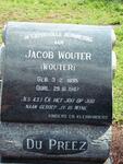 PREEZ Jacob Wouter, du 1895-1987