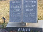 RAATH Johannes Jacobus 1906-1987 & Johanna Maria 1908-1979