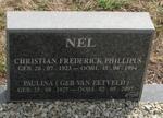 NEL Christian Frederick Phillipus 1923-1994 & Paulina VAN EETVELD 1927-2007