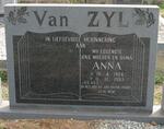 ZYL Anna, van 1924-1993
