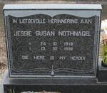 NOTHNAGEL Jessie Susan 1919-1998