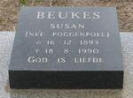 BEUKES Susan nee POGGENPOEL 1893-1990
