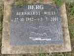 BERG Bernhardt Willy 1952-2001